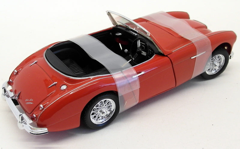 Ertl 1/18 Scale Diecast Model Car 7460 - 1961 Austin Healey 3000 Mk2 - Red