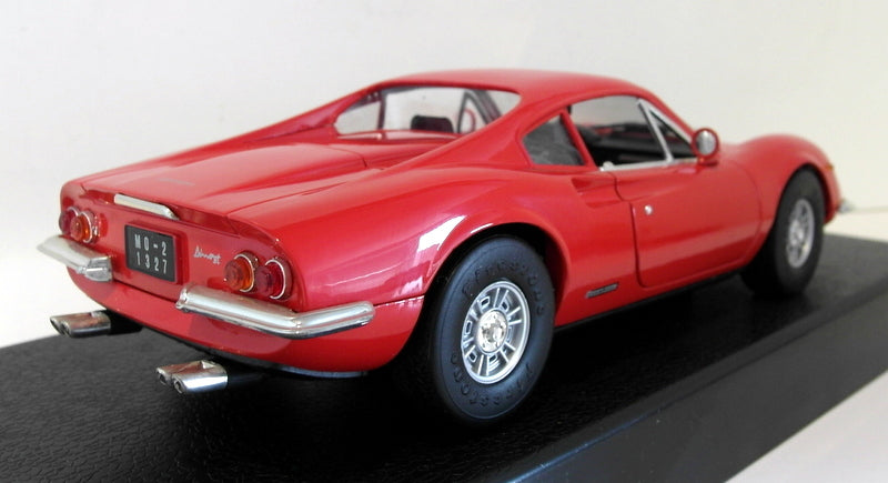 Anson 1/18 Scale diecast - 30301-W Ferrari Dino 246GT Red