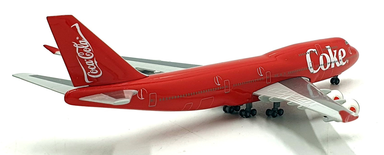 Coca-Cola コカコーラ 航空機模型 3点セット 747 ベルーガ Ju5 Lemke 1/500 Scale 0564 - Boeing 747-400 Aircraft - Coca-Cola