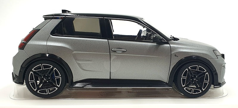 Norev 1/18 Scale Diecast 185451 - 2025 Alpine A290 GT - Grey/Black