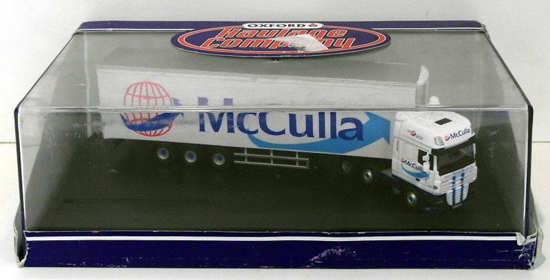 Oxford Diecast 1/76 Scale DAF01FR - DAF FTGXF 105 Fridge Trailer - McCulla
