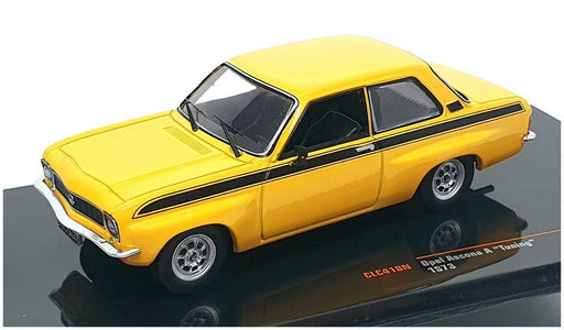 Ixo 1/43 Scale Diecast CLC418N - 1973 Opel Ascona A - Yellow