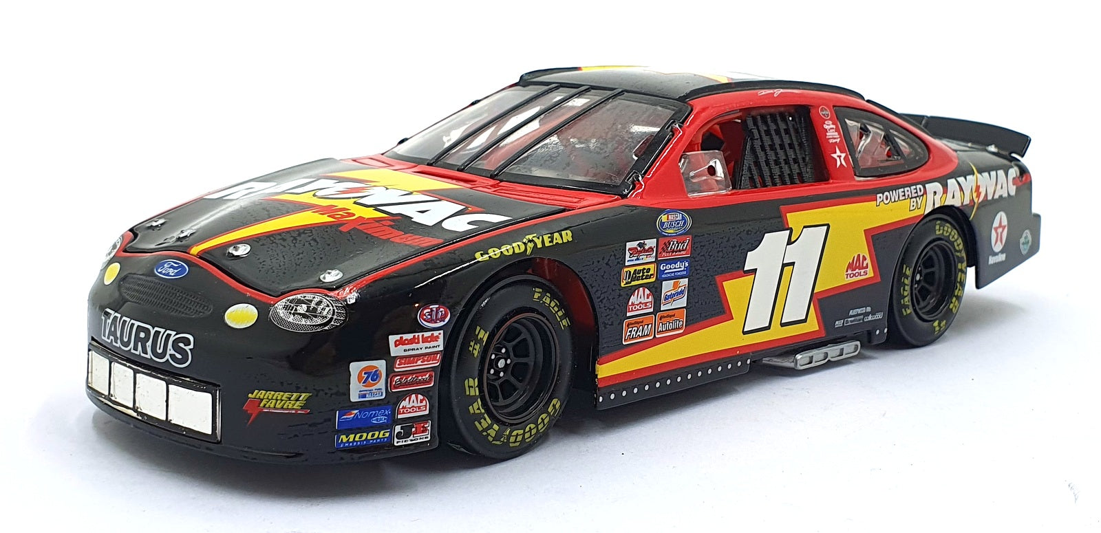 Action 1/24 Scale Diecast W249935041-2 - 1999 Ford Taurus #11 Rayovac - Jarrett