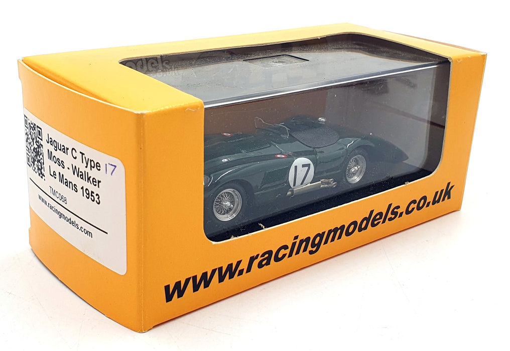 Top Model 1/43 Scale TMC068 - Jaguar C-Type Le Mans 1953 #17 Green