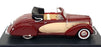 Matrix 1/43 Scale MX41502-031 - 1938 Opel Admiral Hebmuller Cabrio - Maroon