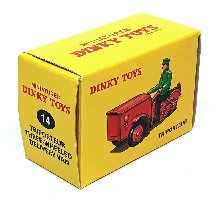 Atlas Editions Dinky Toys 14 - Triporteur Three Wheeled Delivery Bike - Red