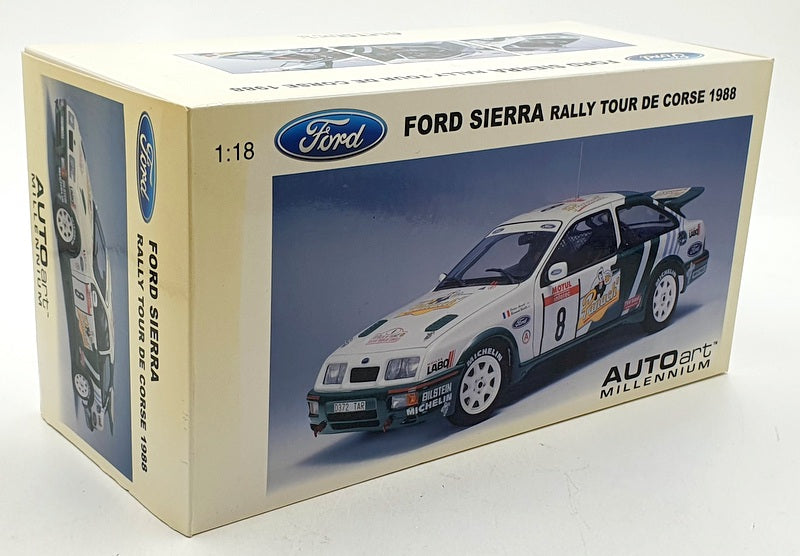 Autoart 1/18 Scale Diecast 88812 - 1988 Ford Sierra Cosworth Rally D.Auriol