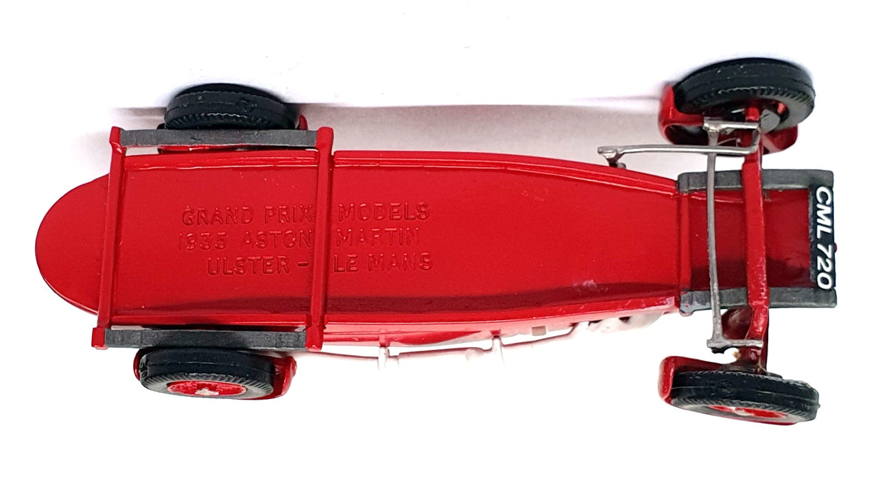 Grand Prix Models 1/43 Scale GPM01R - 1935 Aston Martin Ulster LM - Red