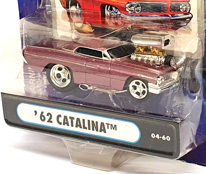 Muscle Machines 1/64 Scale 71161 04-60 - 1962 Pontiac Catalina - Mauve