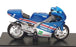 Welly 1/18 Scale Y9660-PW - 1994 Yamaha TZ250M Motorbike - Met. Blue