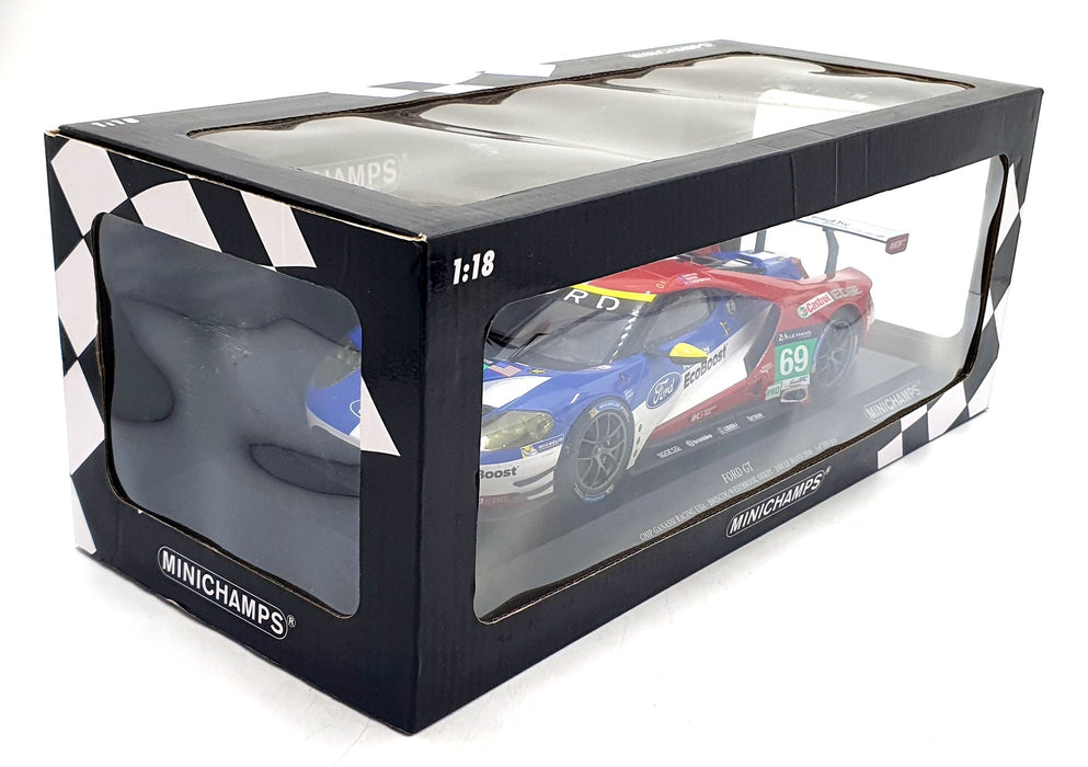Minichamps 1/18 Scale 155 168669 - Ford GT Chip Ganassi Le Mans 2016 #69
