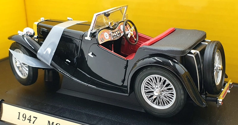 Road Signature 1/18 Scale 92468 - 1947 MG TC Midget - Black