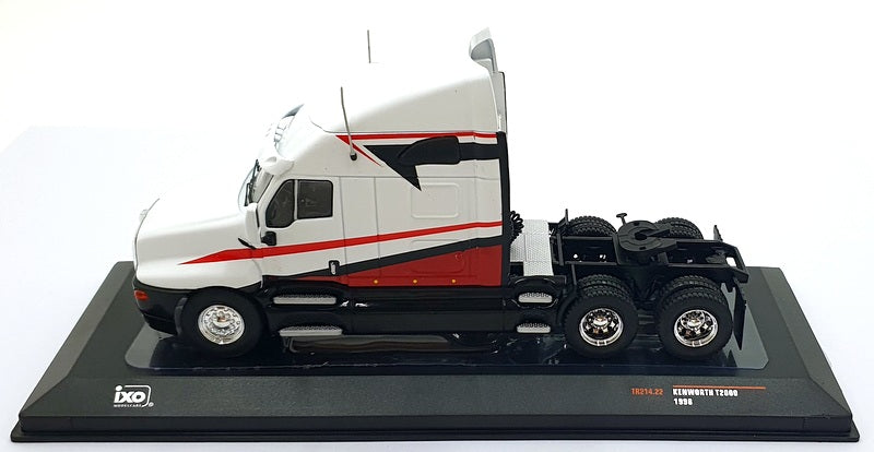Ixo 1/43 Scale TR214.22 - 1998 Kenworth T2000 Truck - White/Red
