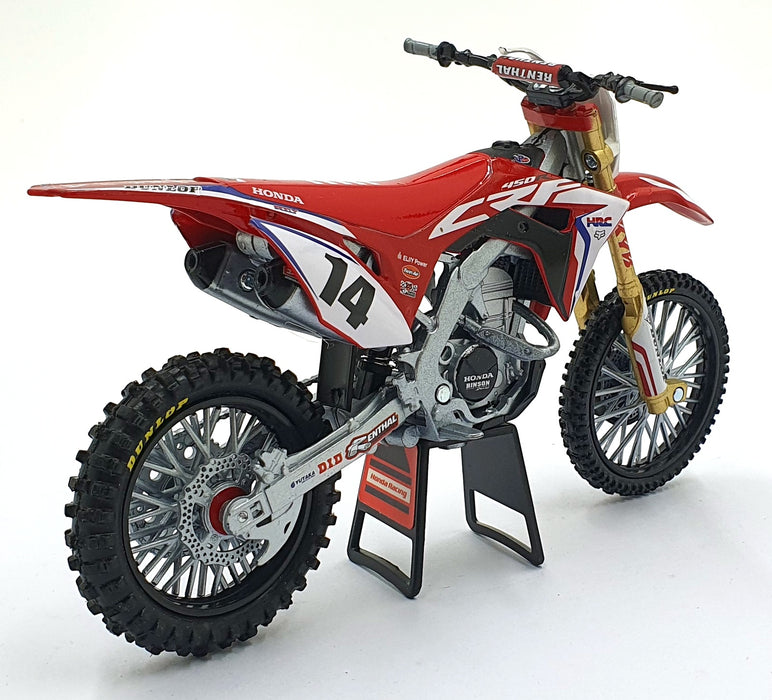 New Ray 1/12 Scale Diecast 57933 - Team Honda HRC #14 - Cole Seely