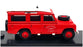 Verem 1/43 Scale Diecast 223 - Land Rover Pompiers Fire - Red