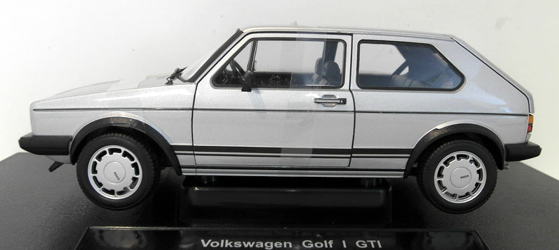 Welly Nex 1/18 Scale Diecast 18039W - Volkswagen Golf GTi Mk1 - Silver