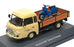 Schuco 1/43 Scale 450367200 - Barkas B1000 & Scooter Simson Schwalbe Pale Green