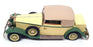 Top Marques 1/43 Scale GS5 - 1932 Rolls Royce Phantom II - Yellow/Green