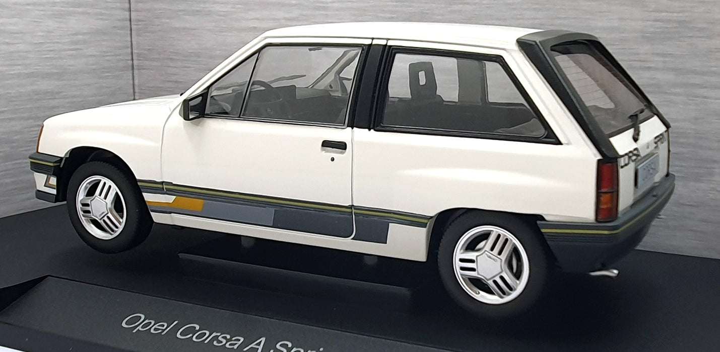 Model Car Group 1/18 Scale MCG18432 - Opel Corsa A Sprint - White