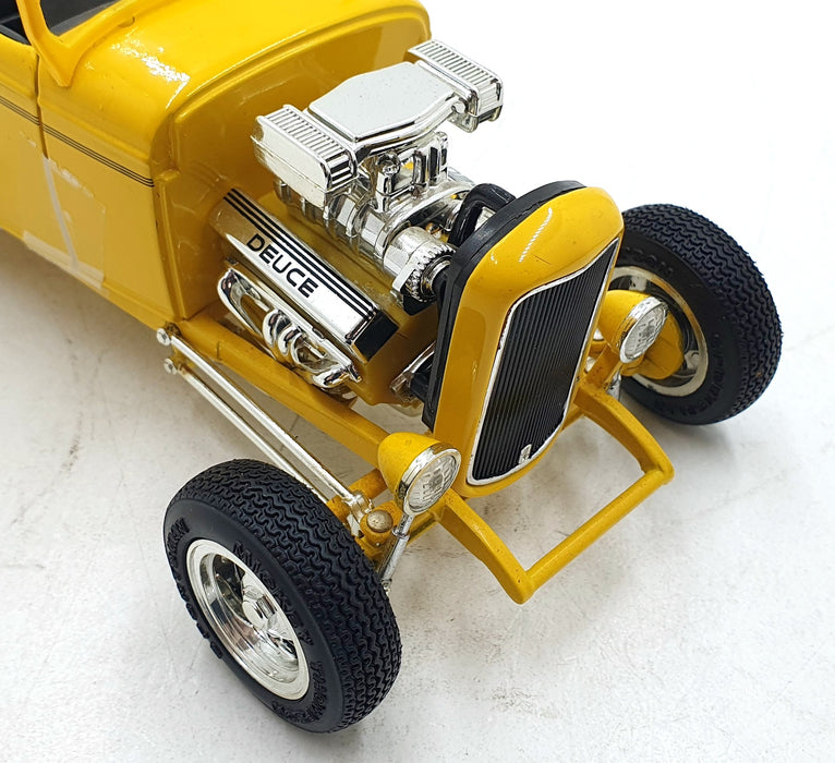 Ertl 1/18 Scale Diecast 91225A - 1932 Ford Roadster Hot Rod - Yellow