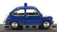 Hongwell 1/43 Scale Diecast 316185 - Zastava 750 Police Car - Blue