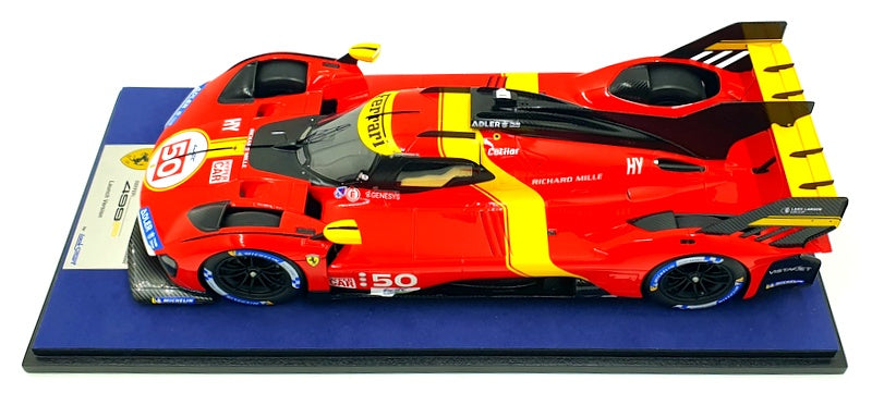 Look Smart 1/18 Scale LS18RC023 - Ferrari 499P Launch Version Le Mans #50