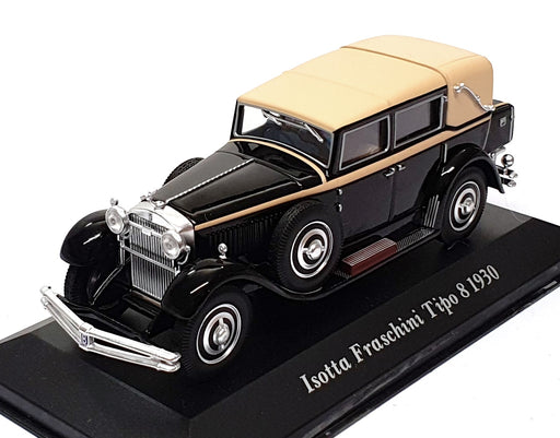 Altaya 1/43 Scale 1930IF - 1930 Isotta Fraschini Tipo 8 - Black/Beige
