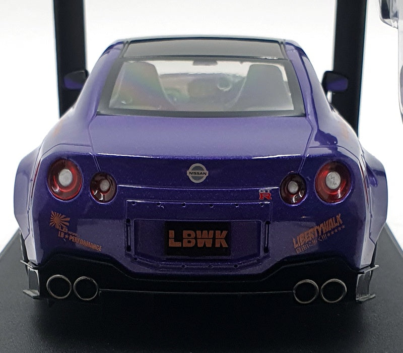Solido 1/18 Scale Diecast S1805812 - Nissan GTR with Body Kit Type 2 Purplezilla