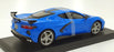 Maisto 1/18 Scale 46629 2020 Chevrolet Corvette Stingray Coupe Blue/Black Stripe