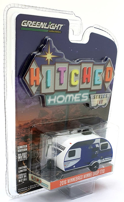 Greenlight 1/64 Scale 34020-D - 2016 Winnebago Winnie Drop 1710 - Blue