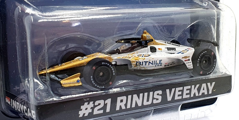 Greenlight 1/64 Scale 11572 NTT Indycar Series #21 R. Veekay - White/Blue