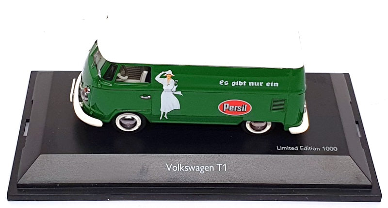 Schuco 1/43 Scale 45 036 9400 - VW Volkswagen T1 Van (Persil) Green/White