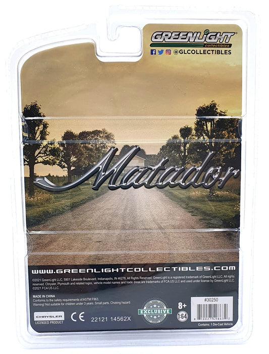 Greenlight 1/64 Scale 30250 - 1971 AMC Matador - White