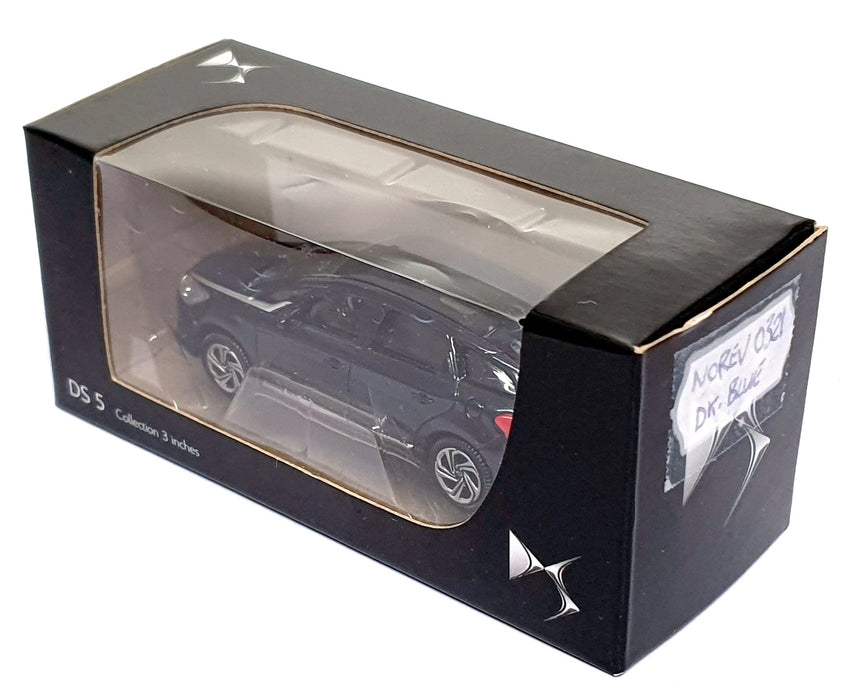Norev 3 Inches Long Diecast 0321 - Citroen DS 5 - Dk. Blue