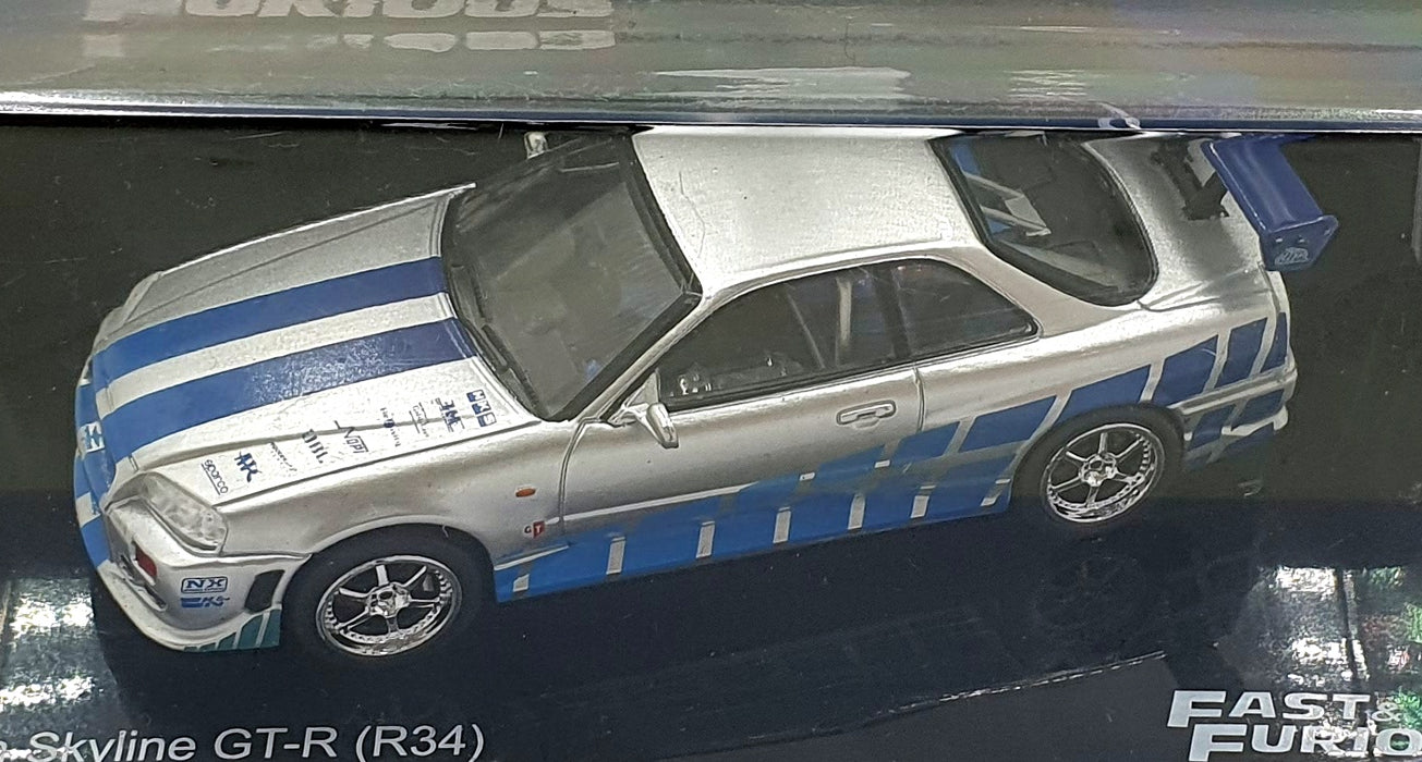 DeAgostini 1/43 Scale F220CMC002 - Fast and Furious Nissan Skyline GT-R (R34)