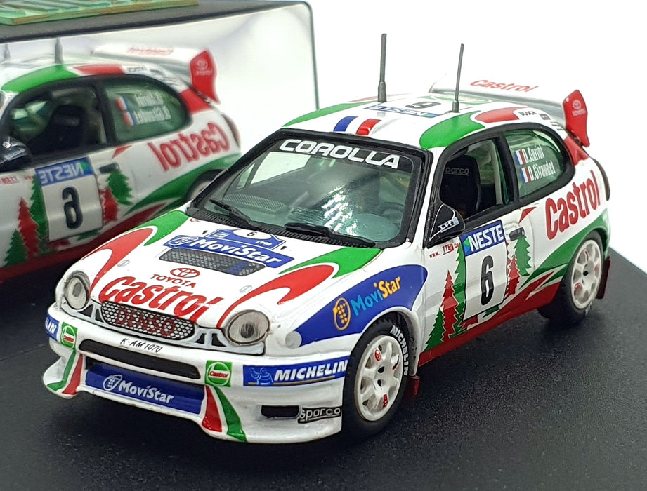 Vitesse 1/43 Scale V98204 - Toyota Corolla WRC #6 Finland Rally 1998