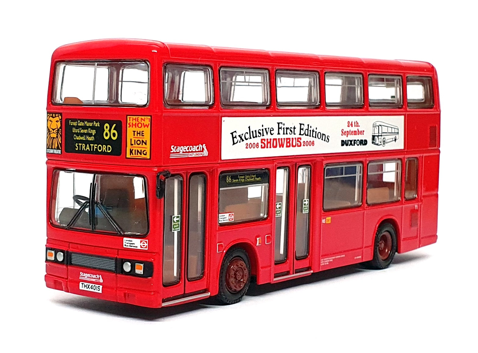 EFE 1/76 Scale 28814SB - Leyland Titan Stagecoach E. London EFE Showbus 2006