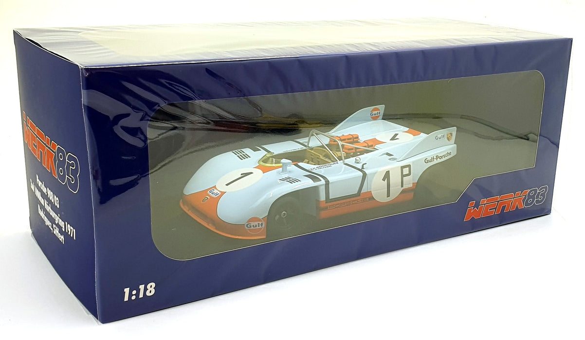 Werk83 1/18 Scale Diecast W18031009 - Porsche 908/903 #1 2nd Nurburgring 1971