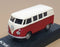 Solido 1/43 Scale Diecast 4534 - Volkswagen VW Combi - White/Red