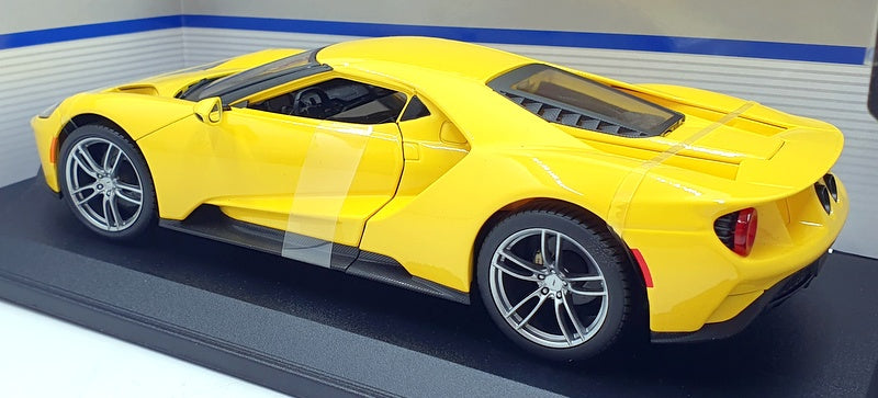 Maisto 1/18 Scale Diecast 31384 - 2017 Ford GT - Yellow