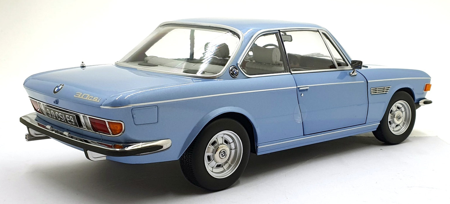 KK Scale 1/12 Scale KKDC120193 - 1971 BMW 3.0 CSi (E9) Coupe - LT. Met. Blue