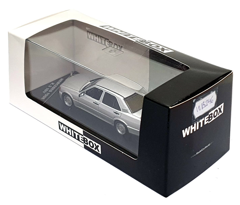 Whitebox 1/43 Scale WB246 - Mercedes Benz 190E 2.3 16V - Silver