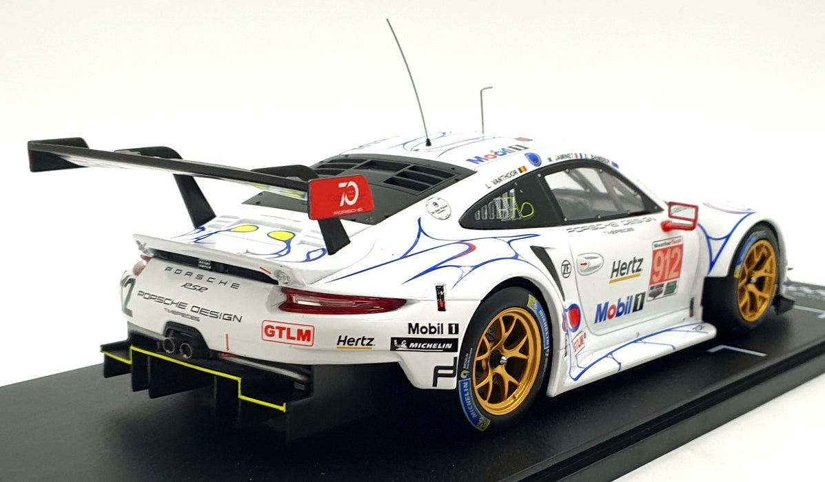 IXO 1/18 Scale LEGT18011 - Porsche 911 RSR #912 USA 2018