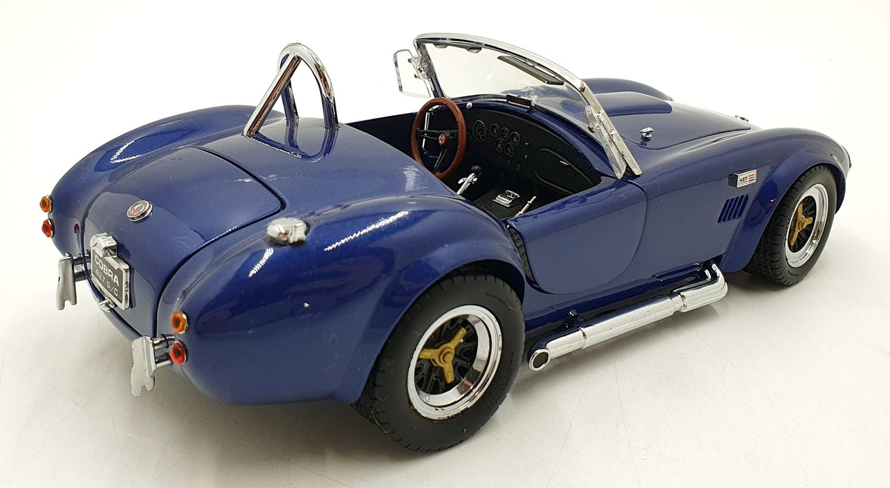 Kyosho 1/18 Scale Diecast 7006 9800 - Shelby Cobra 427 - Metallic Blue