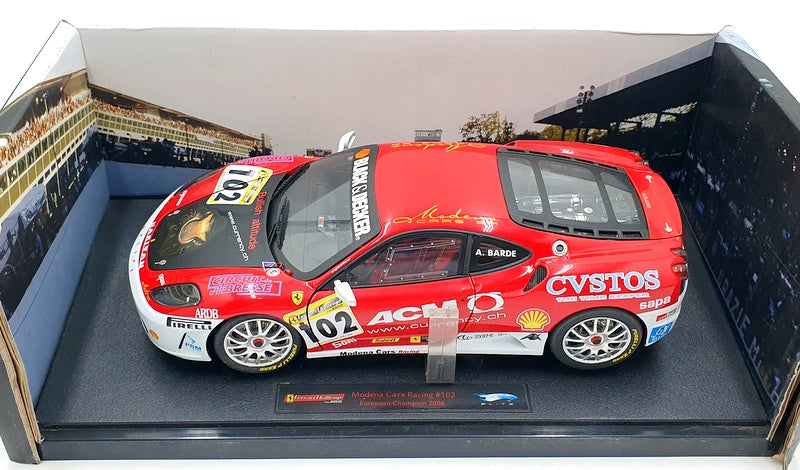 Hot Wheels 1/18 Scale Diecast L7113 - Ferrari F430 Modena Cars Euro 2006 #102