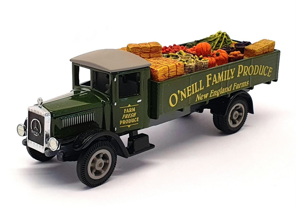 Matchbox Diecast YY032A/SA - 1932 Mercedes Benz O'Neill Family Produce - Green