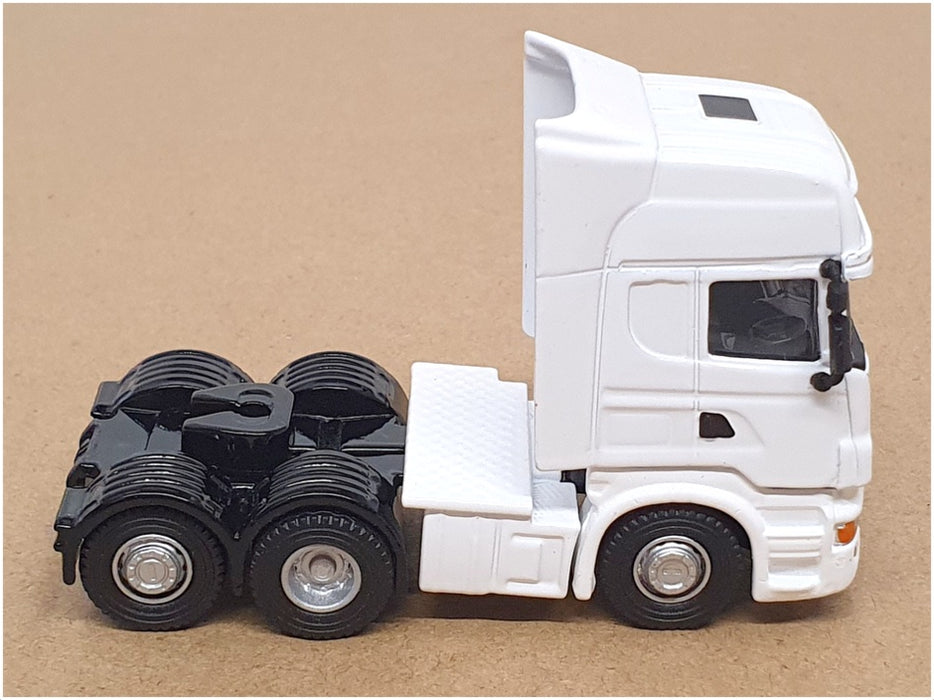 Oxford Diecast 1/76 Scale 76WHSCACAB - Scania Truck Cab - White
