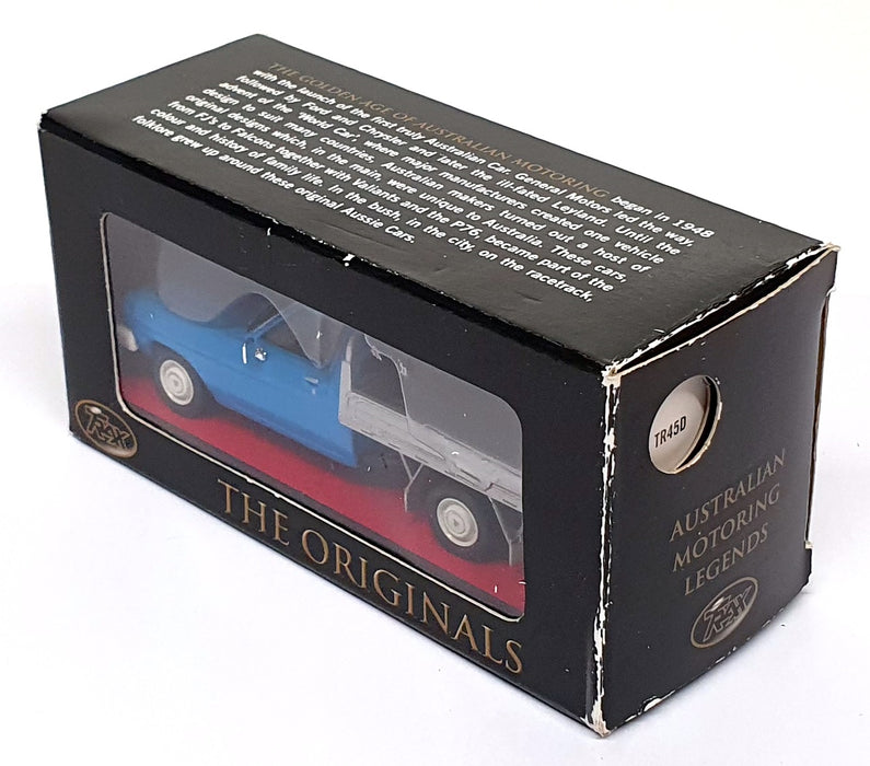 Trax 1/43 Scale Diecast TR45D - 1971 Holden HQ One Tonner Truck - Blue