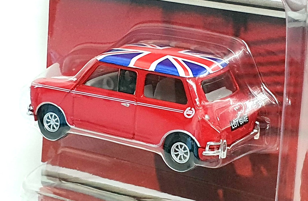 Corgi 1/43 Scale STM01A Story Of The Mini - Model & VHS Set Red/Union Jack Roof