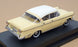 Starline 1/43 Scale 55014 - 1958 Opel Kapitan - Yellow Sahara/Alabaster White